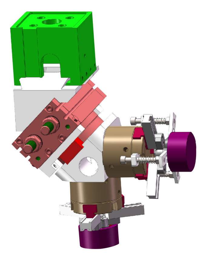 车床上下料夹爪